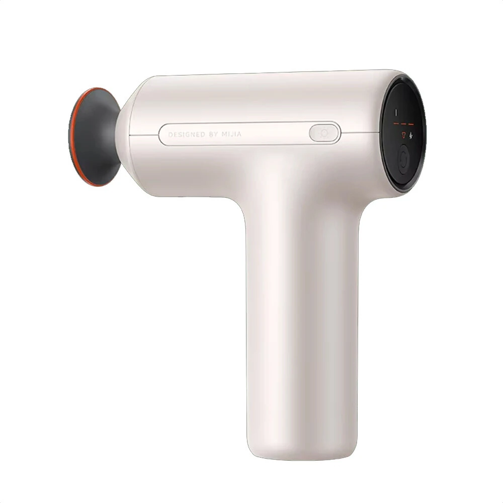 (image for) XIAOMI Mijia Fascia Gun H3 Mini Version With Hot Compress 12KG Percussion 3-Speed Vibration & Heat Therapy Smart Pressure Interactive Reminder Massage Gun